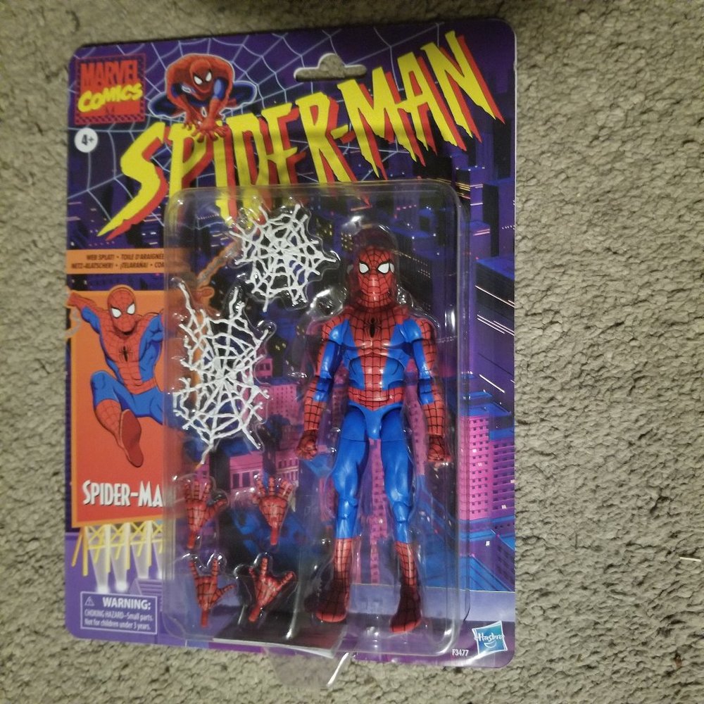 Marvel Legends Series Spider-Man Cel Shaded 6-inch Action Figure